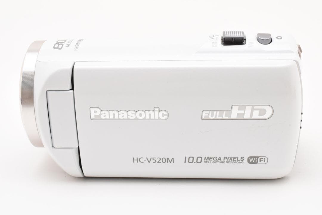 【極美品】Panasonic HC-V520M ホワイト　動作OK