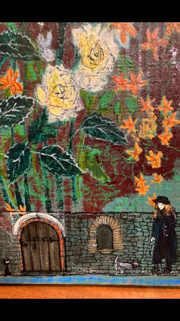 猫の絵　シリーズ扉その②