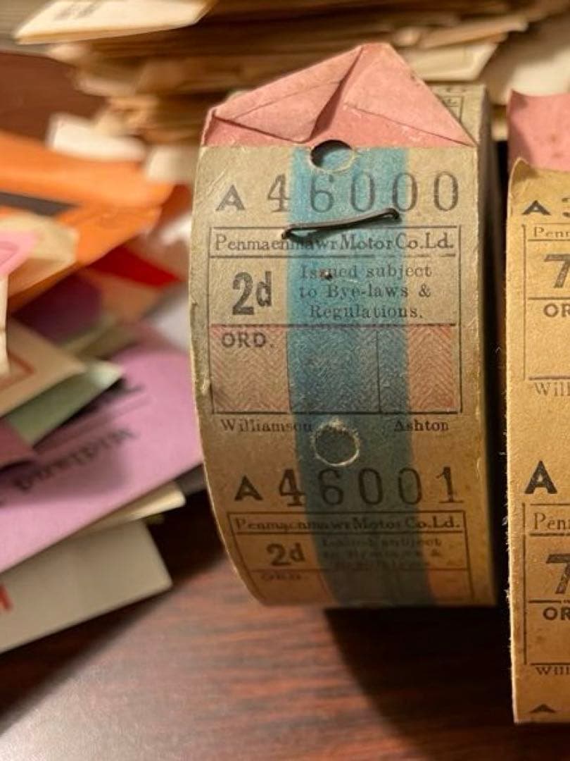 イギリスロールチケット　3ロール　専用ページ