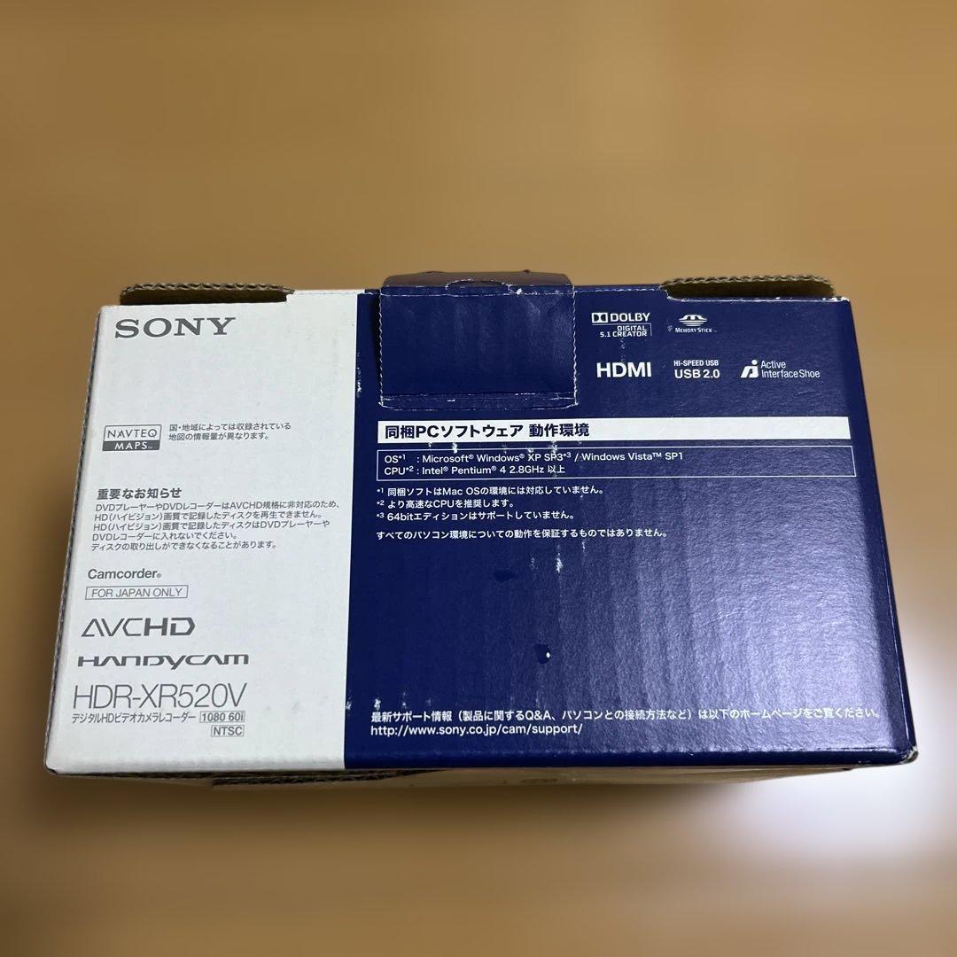 SONY HDR-XR520V ハンディカム 別売アクセサリーキット セット