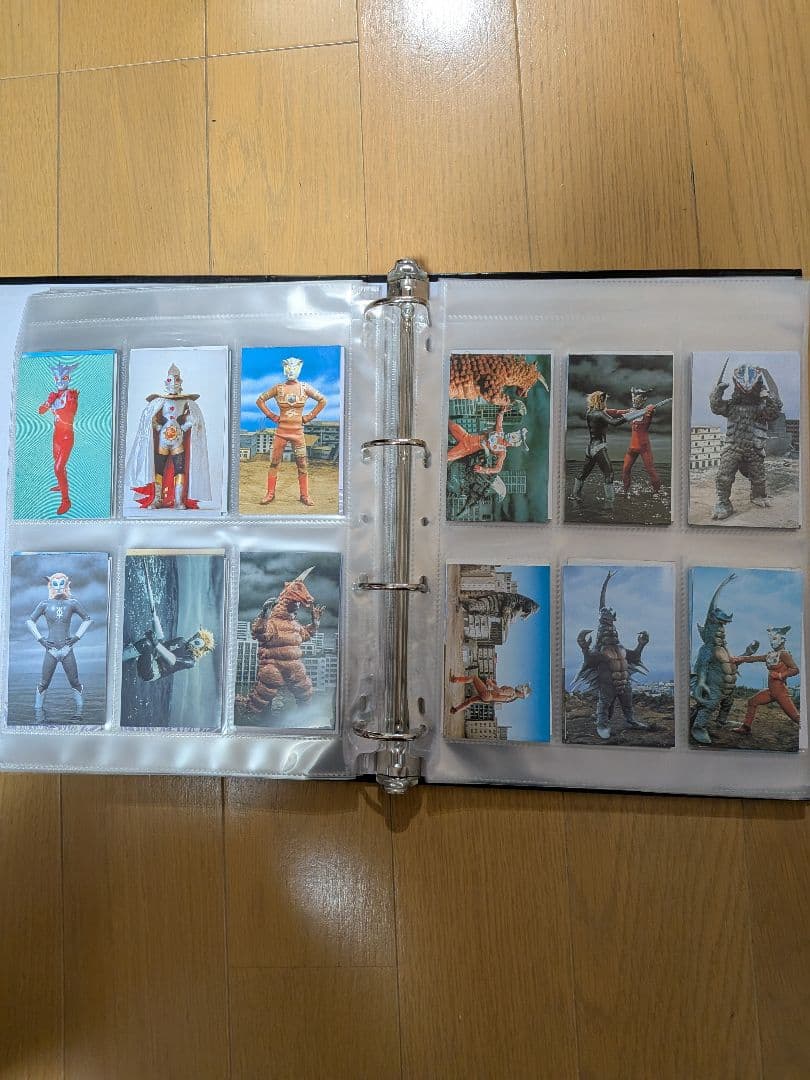 ウルトラマンA〜グレート　カード全361枚　バインダー＆ファイル付