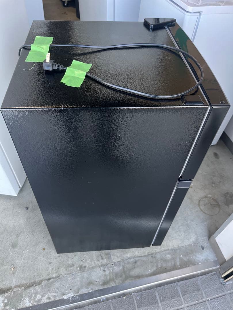 アイリスオーヤマ冷蔵庫 87L PRC-B092D-B ブラック2022年製　T