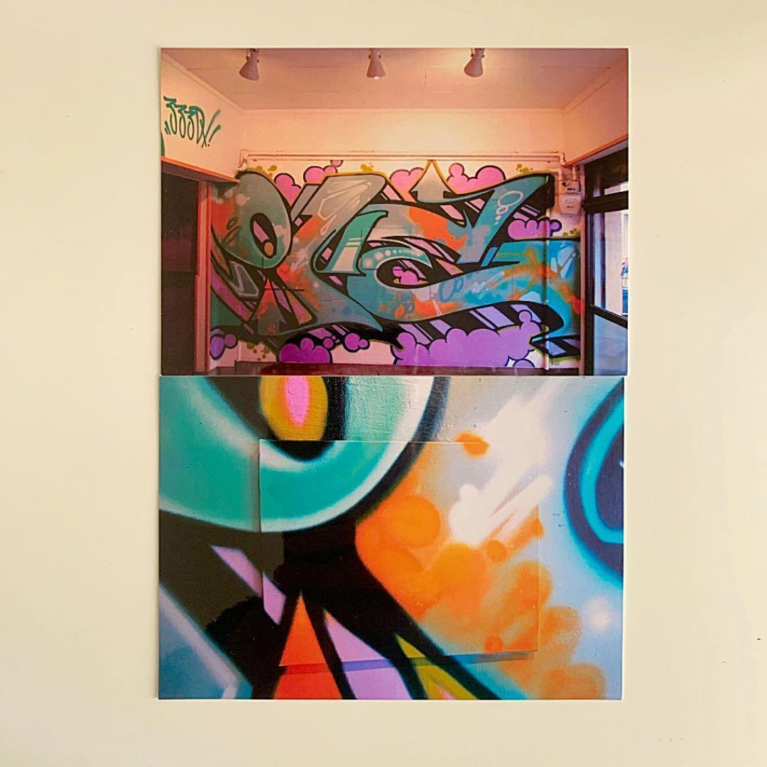 一点物】ZENONEキャンバス 額付き 作品 匿名発送 スプレー缶 - メルカリ