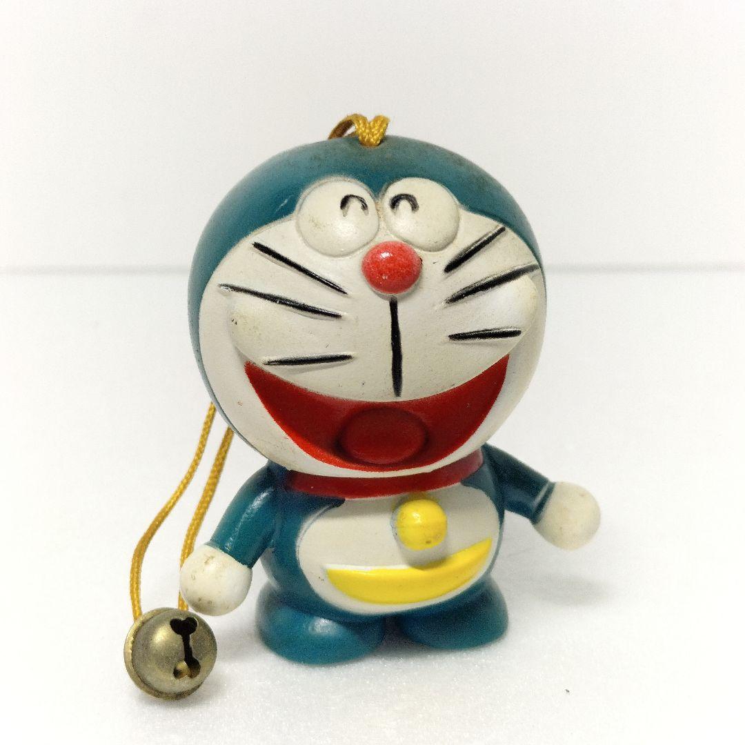 当時物 1979年 ポピー ドラえもん 鈴付き ソフビ フィギュア 日本製