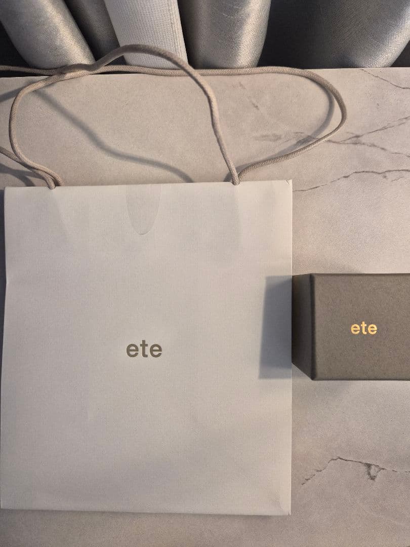 【新品・未使用】ete イエローゴールド ダイヤモンド ブレスレット