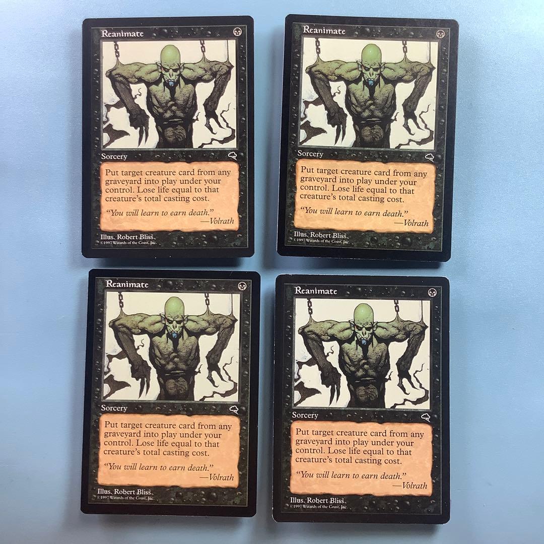 MTG再活性英語4枚セットTMP版ゆうゆうメルカリ便発送