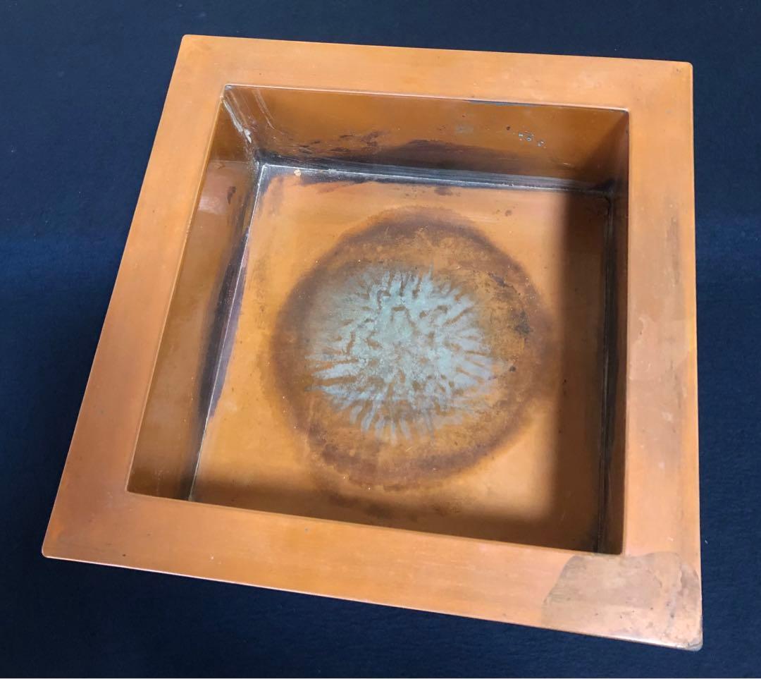 《R》茶道具 桑置炉 五徳付 元箱　260105か4