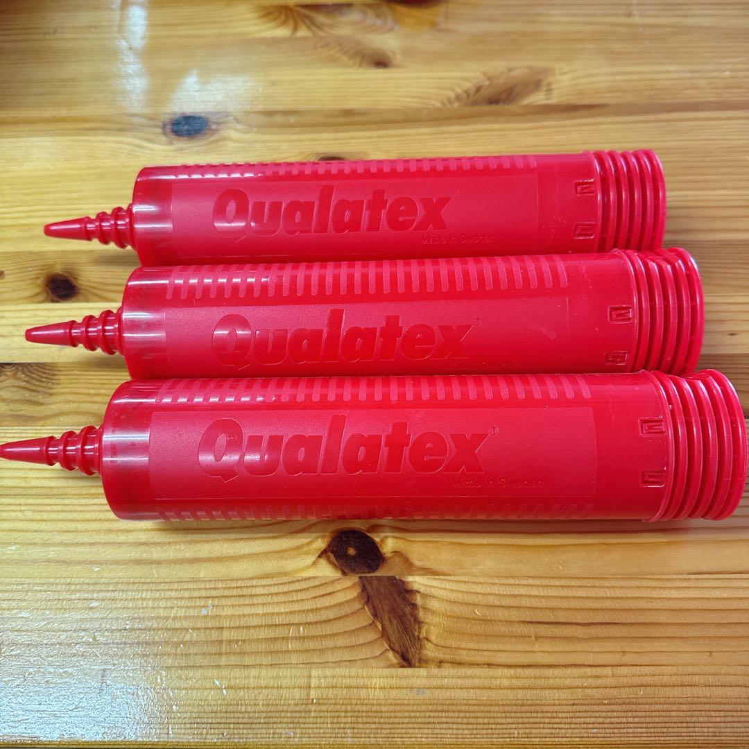 クオラテックス レッドポンプ3本セット 中古1