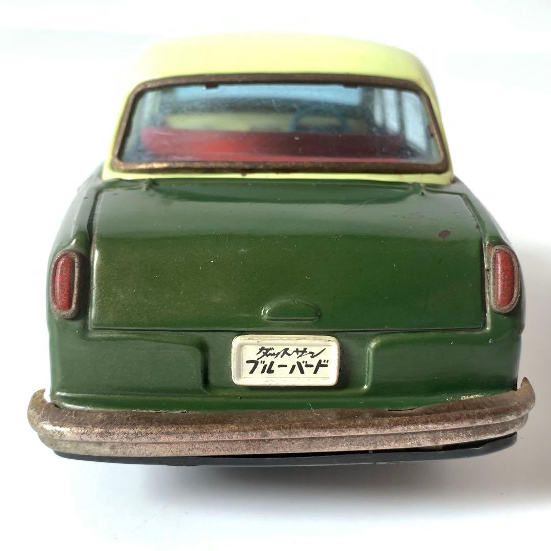 BCバンダイ ダットサン ブルーバード ブリキ フリクション 当時物