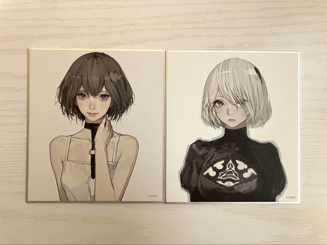 NieR Seriesミニ色紙コレクション ニーア展 消セナイ記憶 ② - メルカリ