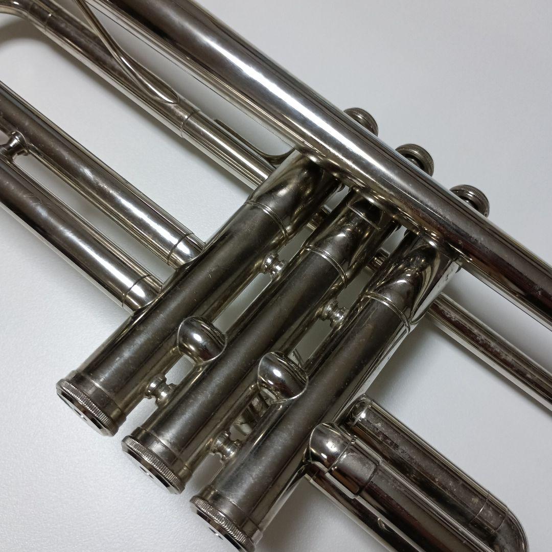 ジャンク】YAMAHA YTR-135 シルバートランペット マウスピース無し