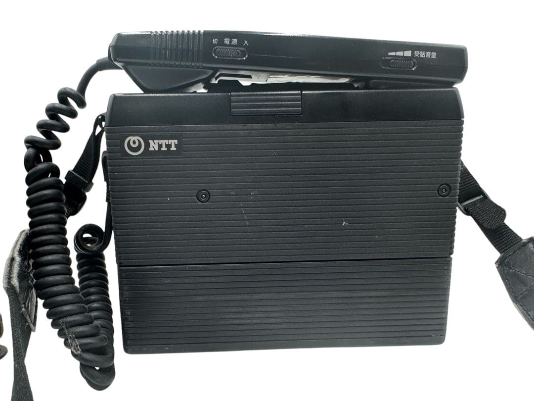 NTT TZ-803型自動車無線電話用移動無線機 昭和レトロ 当時物