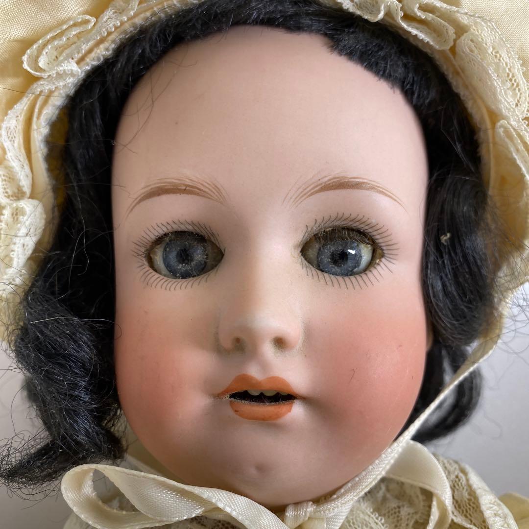 ドレッセル アンティーク ビスクドールブルースリープアイオープン