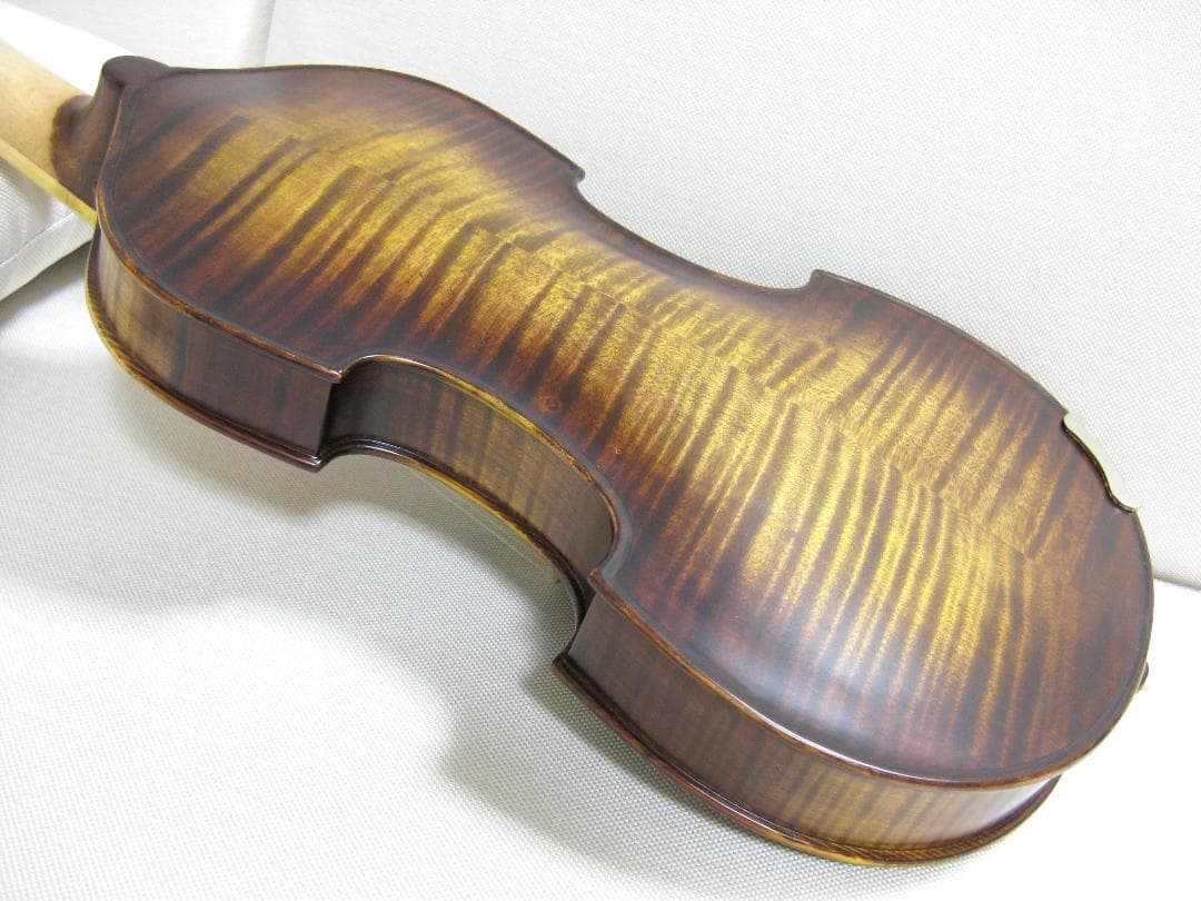 【古楽器】 ヴィオラ・ダモーレ 6+6弦 新品弓・ケースセット