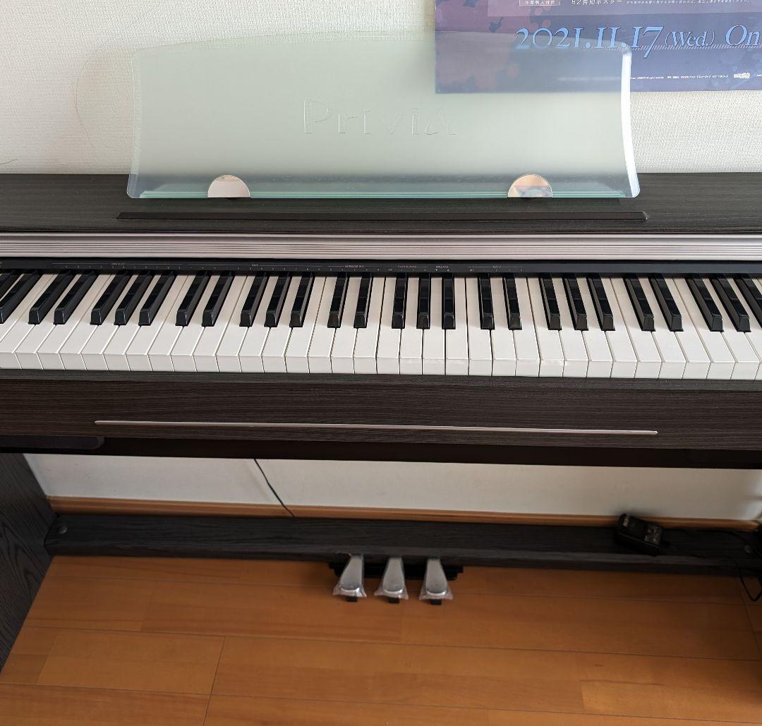 札幌近郊 送料無料 CASIO PX-720C Privia 2008年製 デジタル電子ピアノ