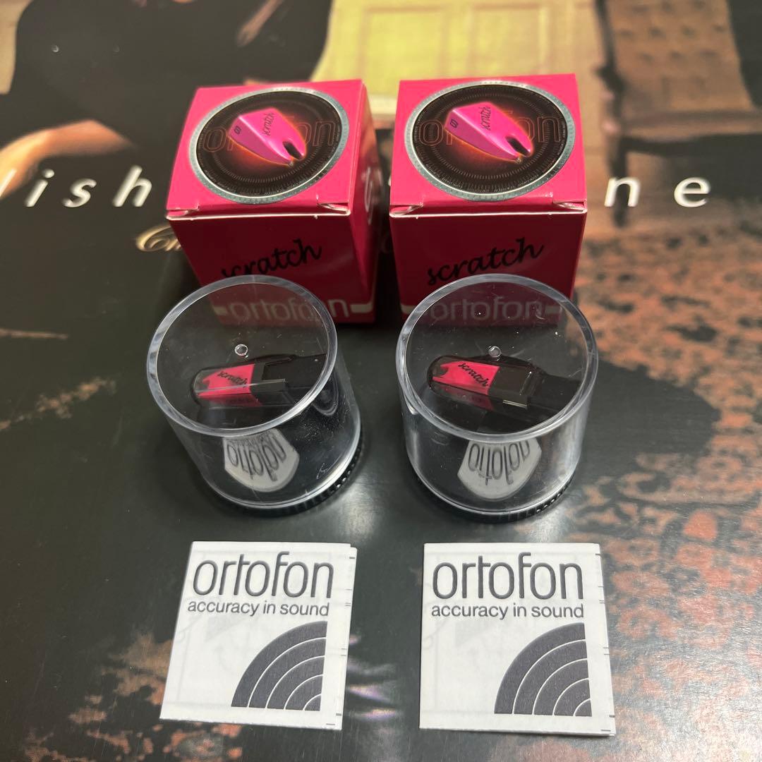 新品未使用品ortofon レコード針のみ2個セット 新品未使用品ortofon レコード針のみ2個セット 楽器・機材