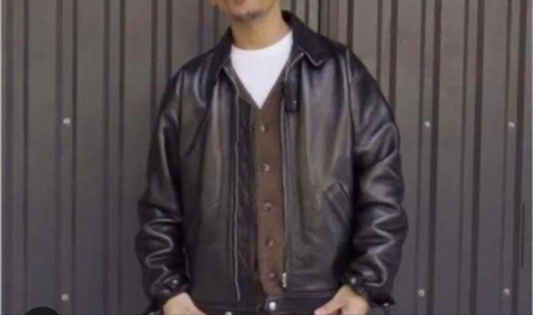 ZIAS LEATHER JACKET サイズ01