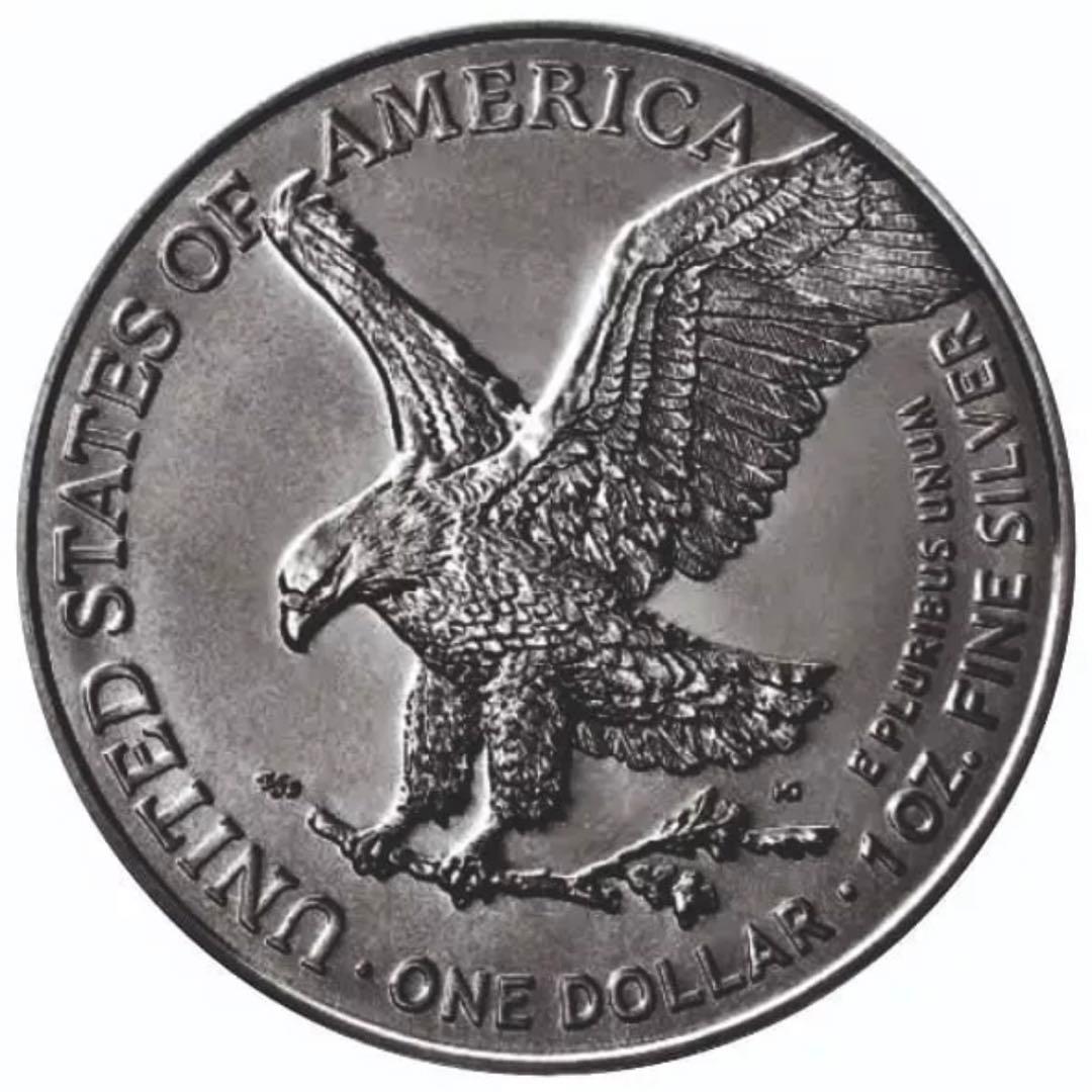 200枚限定】アメリカ イーグル銀貨 カラーアンティーク仕上げ