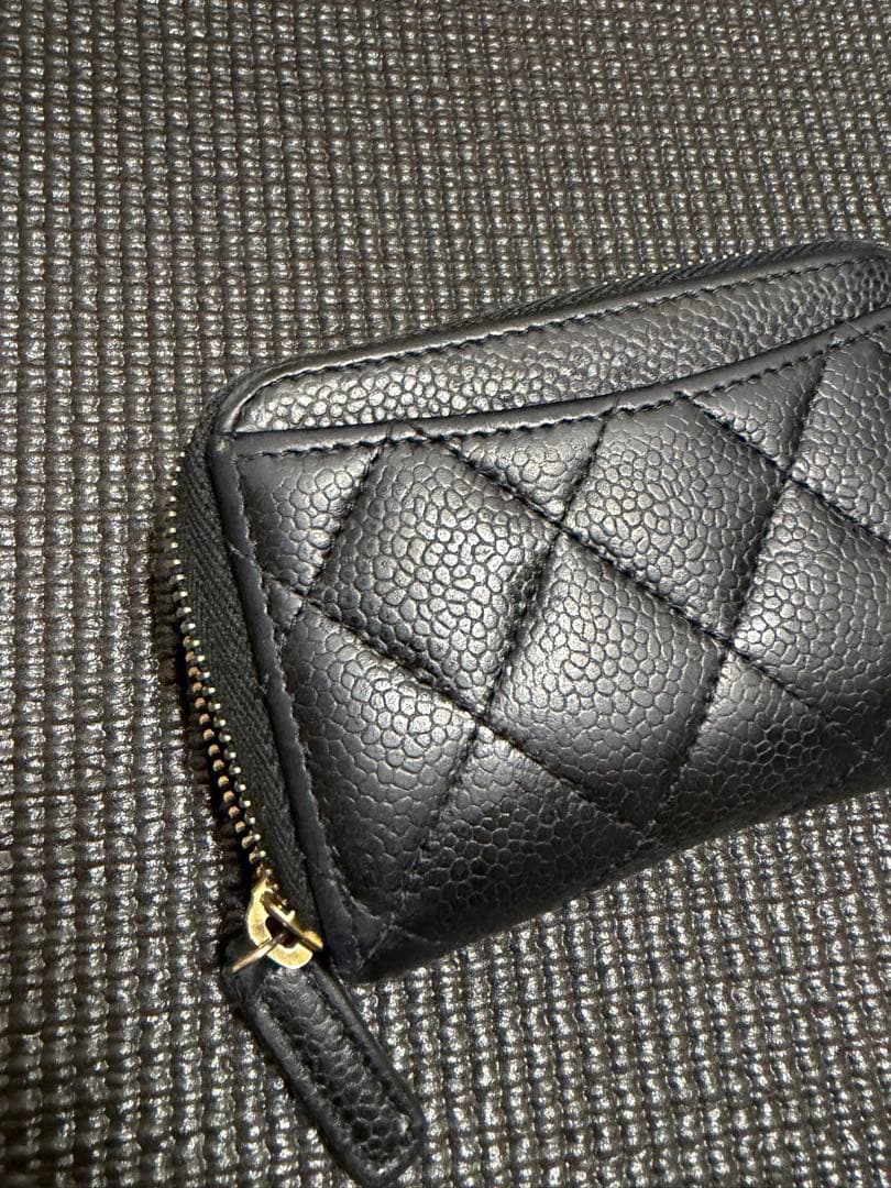 CHANEL ブラック ケース キルティング