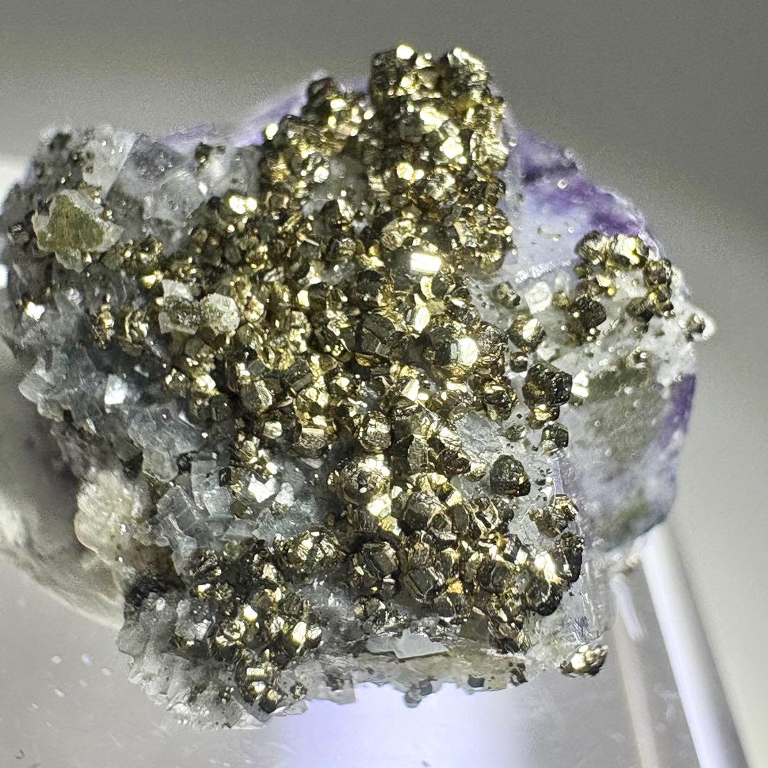 433 中国 ヤオガンシャン産 フローライト&パイライト