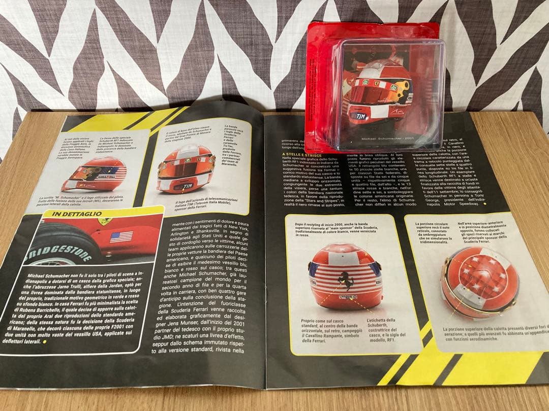 日本未発売 ビッグスケールF1コレクション シューマッハ 2001 アメリカ