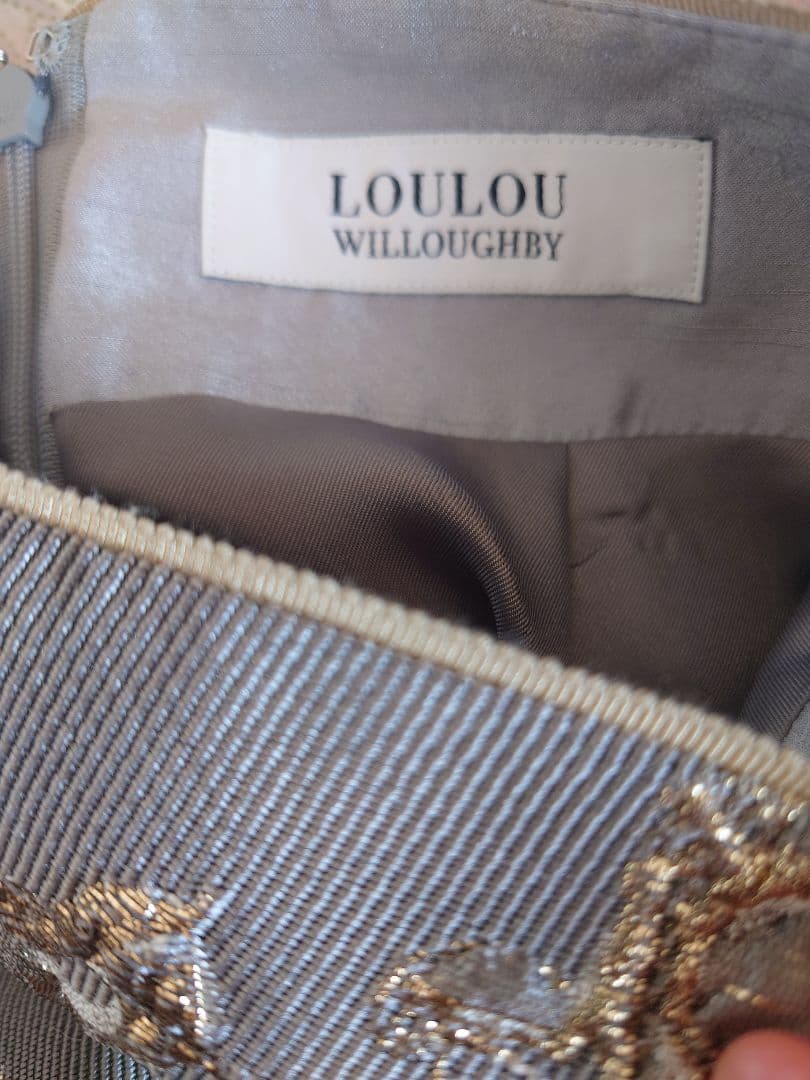 ら*み様 23AW ルルウィルビー シャトージャガードスカート