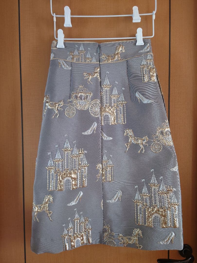 ら*み様 23AW ルルウィルビー シャトージャガードスカート