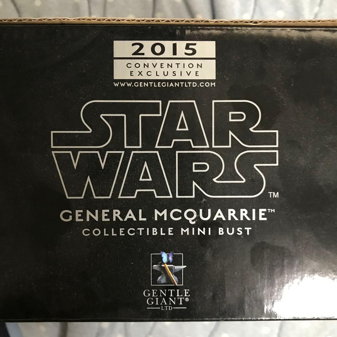 レア！ジェントルジャイアントスターウォーズ　ジェネラルマクウォーリー　ミニバスト