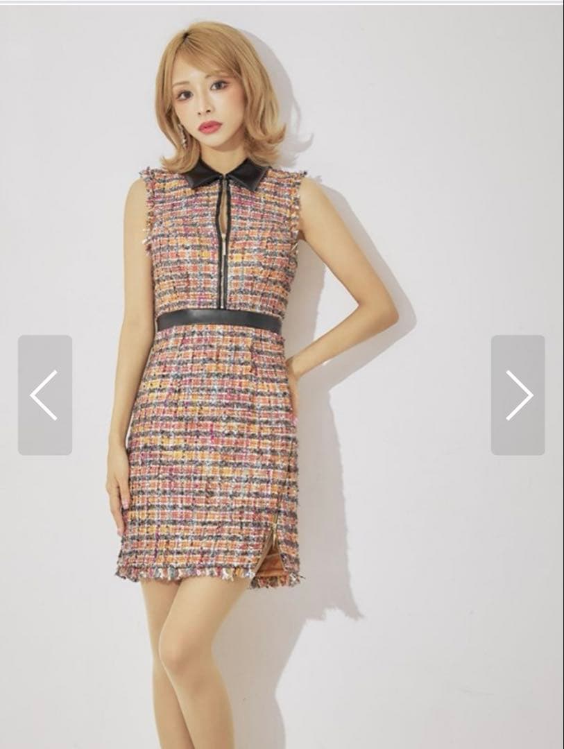 ツイード Sugar キャバドレス