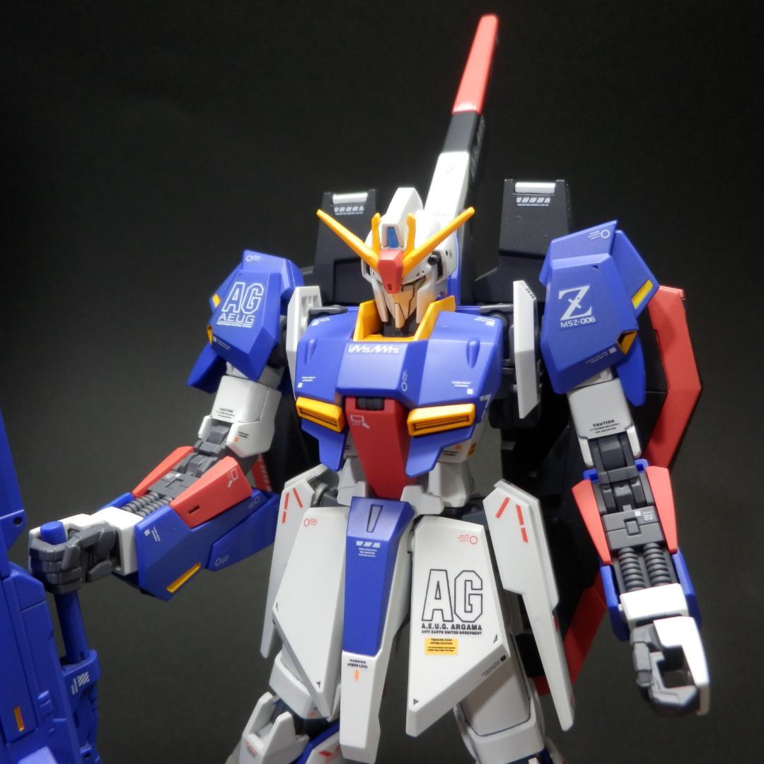 HG ゼータガンダム revive 全塗装 完成品 ガンプラ HGUC Zガンダム②