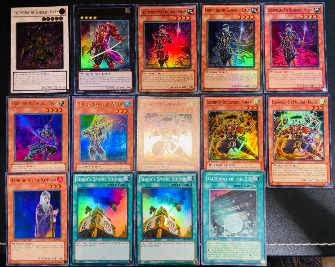 遊戯王 英語版 米版 六武衆 ゲートボール セット