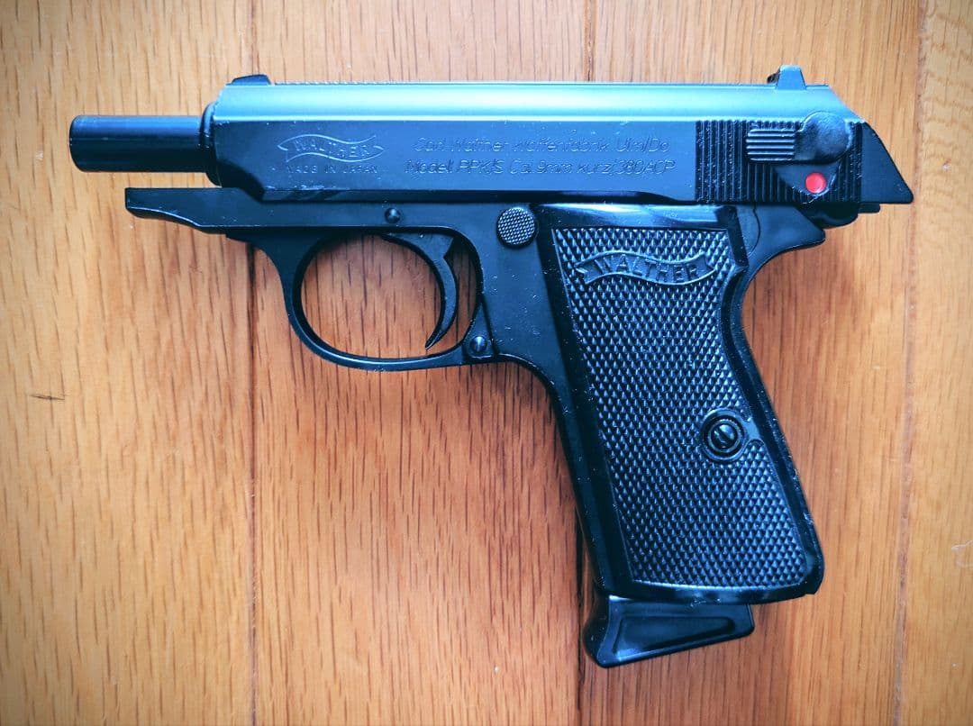 【美品】マルゼン　ワルサーニューPPK/S ブラックモデル (ジャンク？)