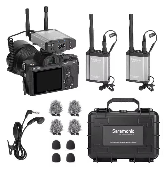 Saramonic Vlink2 Kit2 ワイヤレスマイクシステム 2波収録