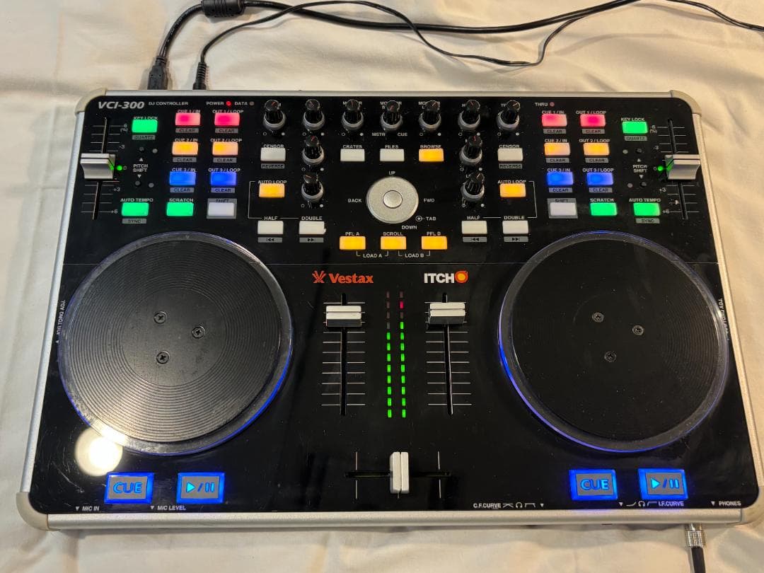 動作確認済】Vestax VCI-300 + VFX-1
