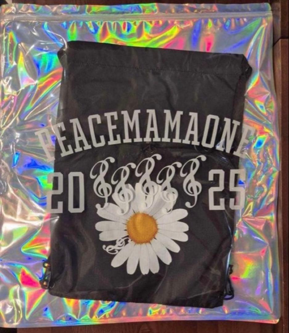 GDRAGON peacemamaone 韓国 popup限定　GYM SACK