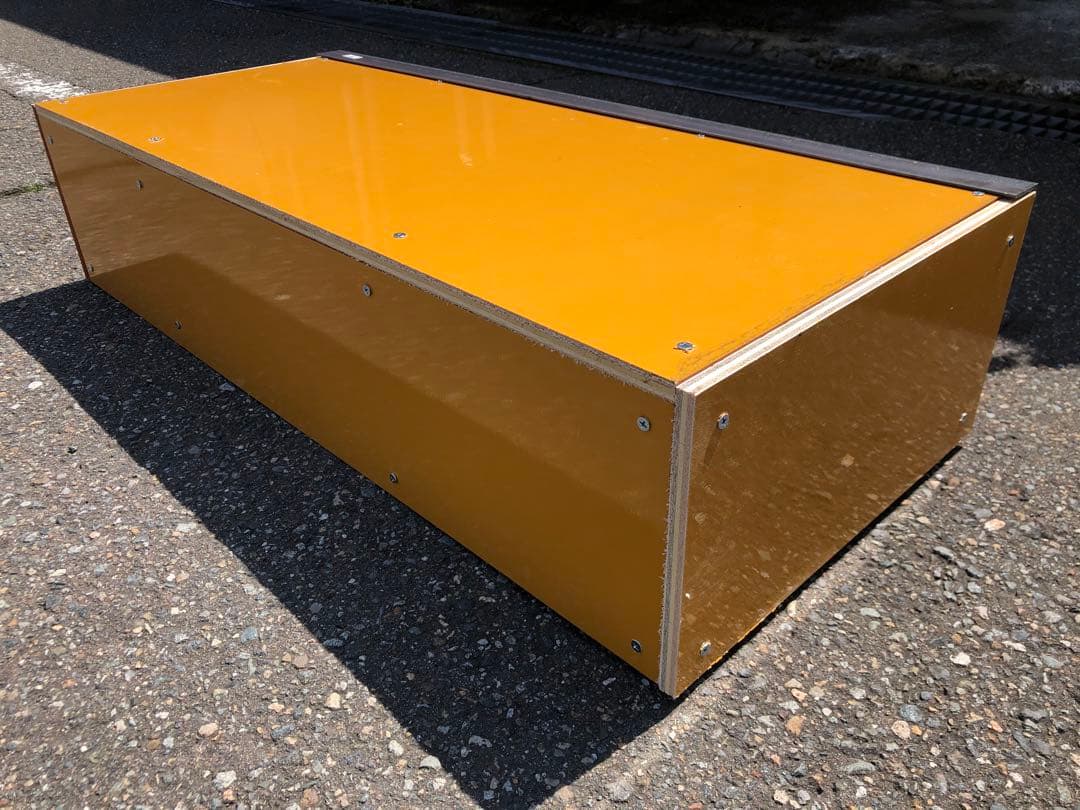 スケボーセクション　カーブボックス　マニュアル台　マニーパッド　レール