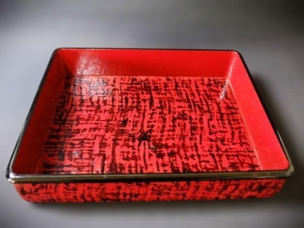 京漆器 平安 信氏 硯箱 書類入 煎茶道具入れ 天然木 本漆器 - メルカリ