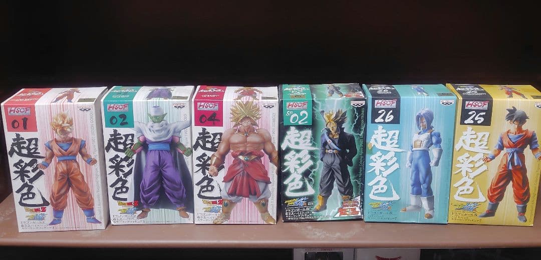 ドラゴンボールZ 超彩色 ハイスペックカラーリング フィギュア32体おまけ6体