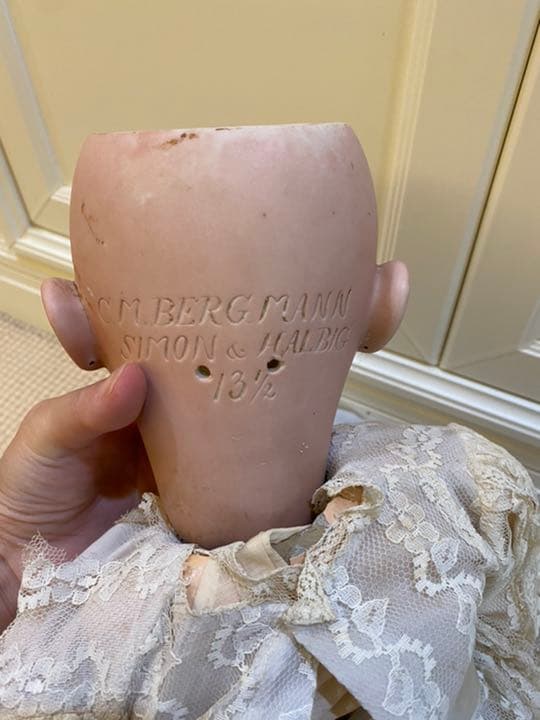 アンティークビスクドール S&H ジャンク品 特大 - メルカリ