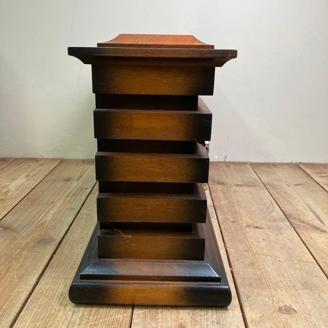 E-3 昭和レトロ シチズン 木枠 木製 置時計 目覚まし時計 置型 時計