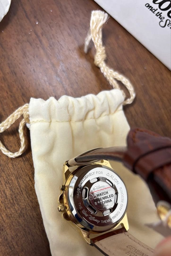 希少 ディズニー 7人の小人 腕時計 マイントレイン トロッコ