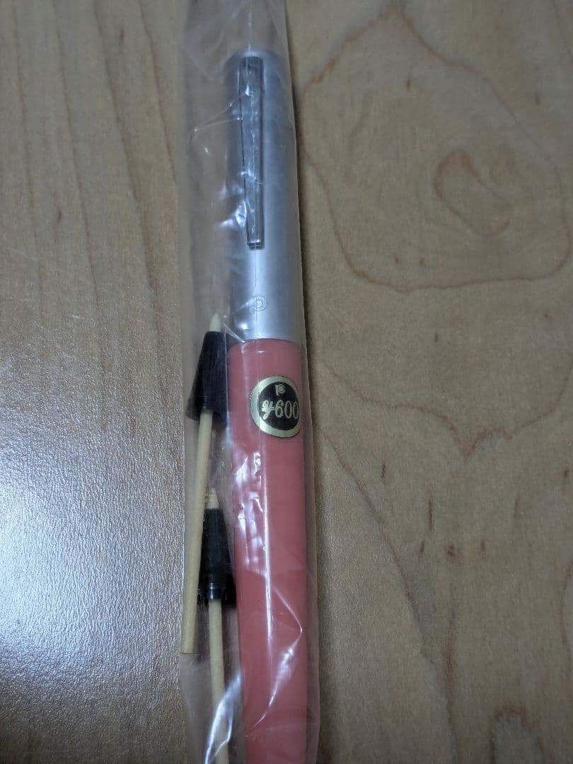 未使用 PLATINUMソフトペンピンク ＋新しいインク3本 チップ3個付き