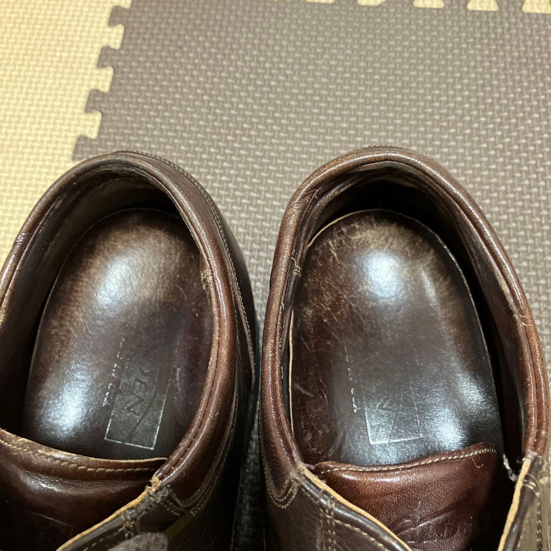 オールデン 旧ロゴ　ブラウン