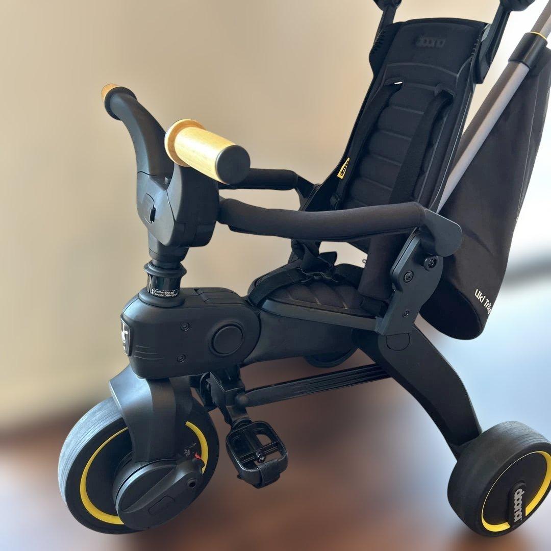 doonaドゥーナ リキトライクプレミアム 折りたたみ三輪車 S5ニトロブラック