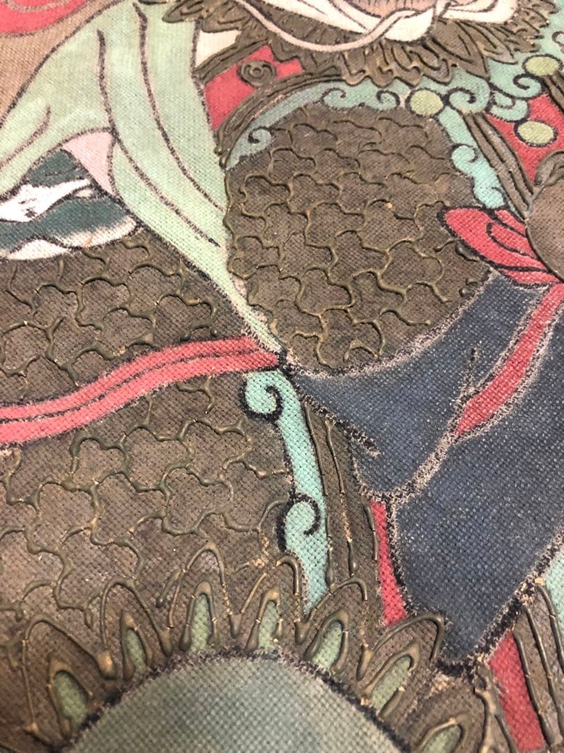 重要文化財、毗盧寺壁畫1:1再現した肉筆模写