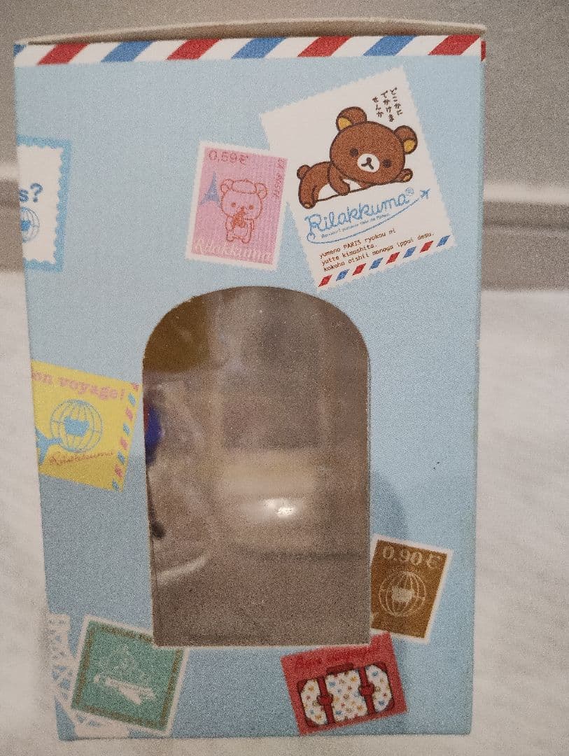 リラックマ ガラスフィギュア 3種セット キイロイトリ