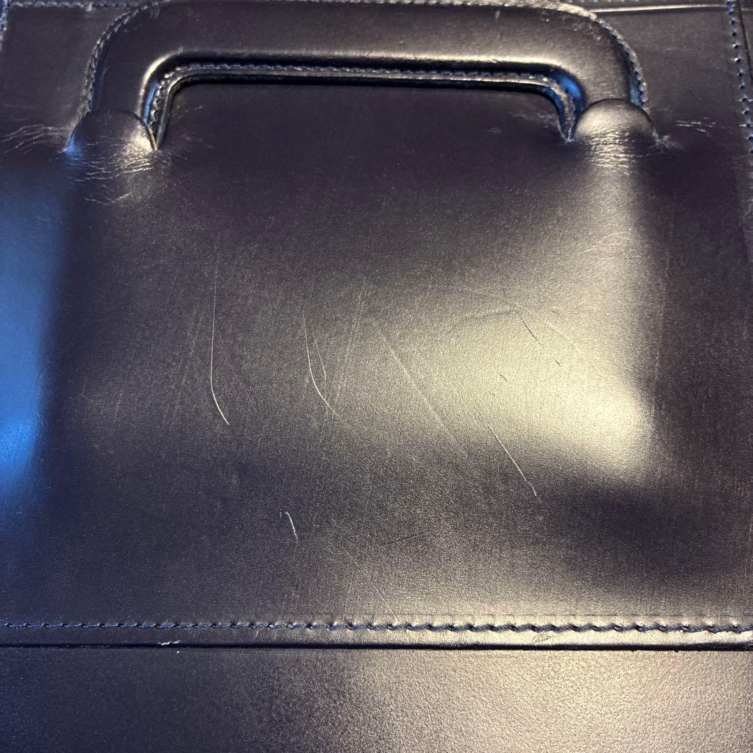 G*H様 グレンロイヤル　ブリーフケース　濃紺　パスケース付き