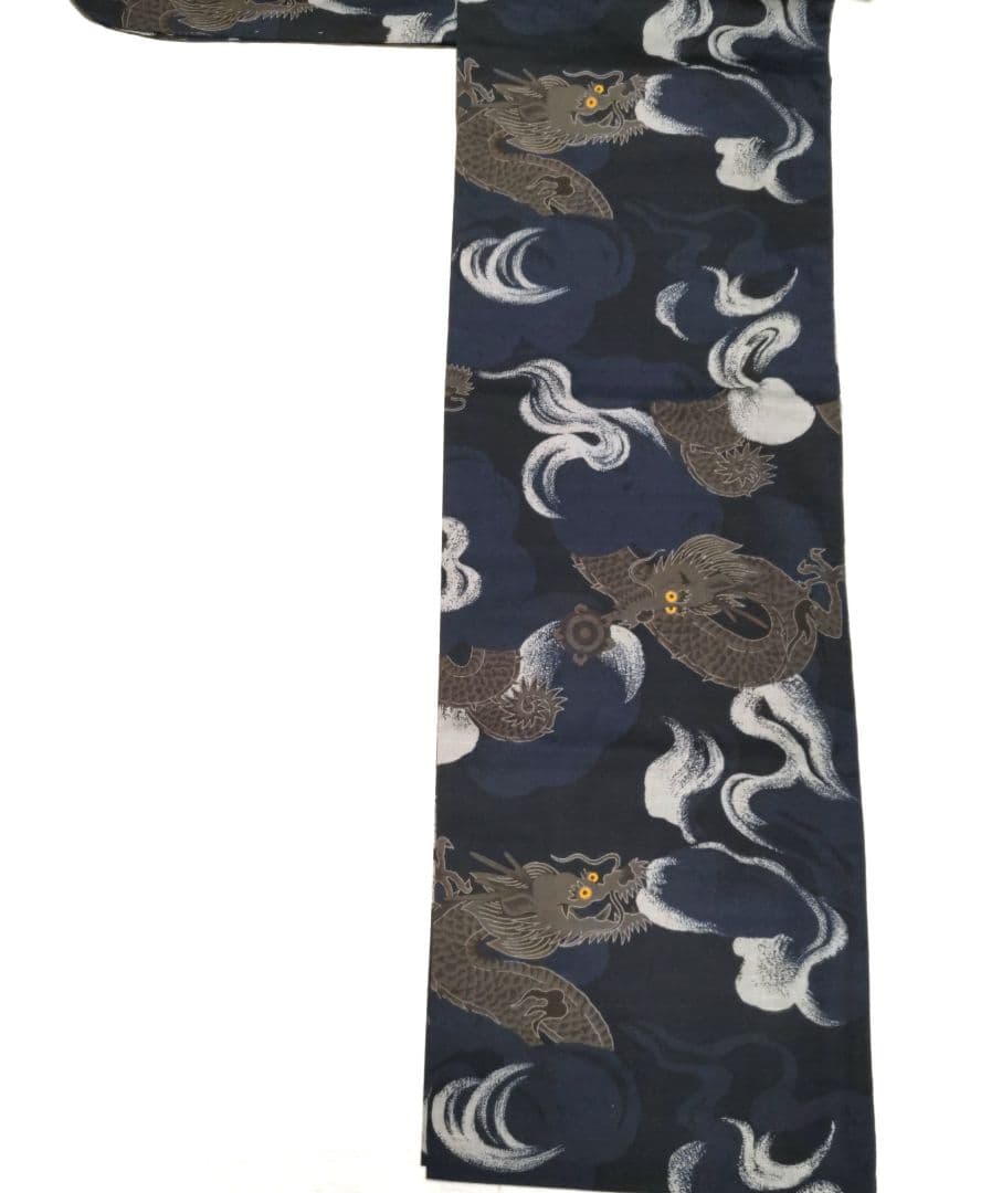 撫松庵　浴衣　龍　雲　未使用