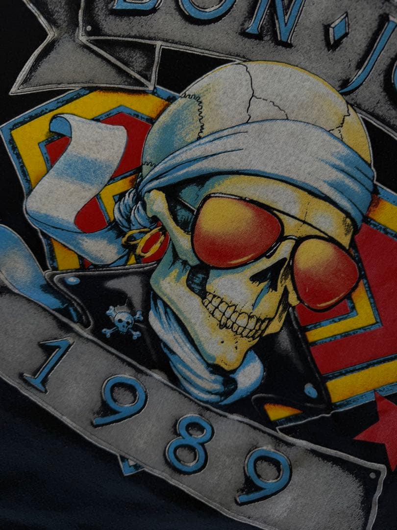 90s BON JOVI 1989 ツアーT シングル キムタク着用 - トップス