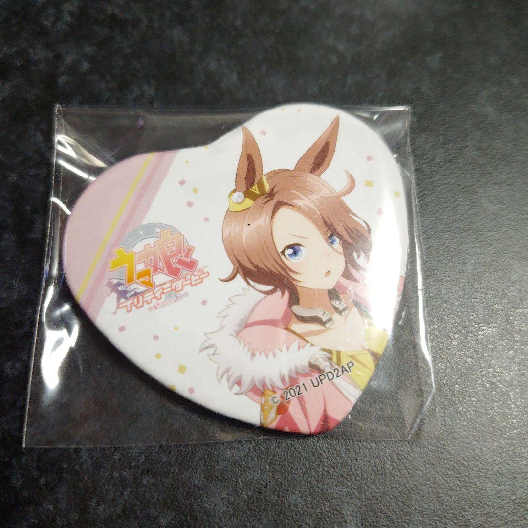 ウマ娘　プリロール　ナリタタイシン　缶バッジ